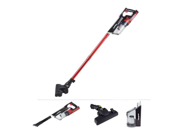 Grafner Akku-Handstaubsauger Handstaubsauger Akku-Zyklon mit HEPA-Filter AS10759, 120,00 W, beutellos, Geräuschpegel: 72 db, Filtersystem: Zyklon von Grafner