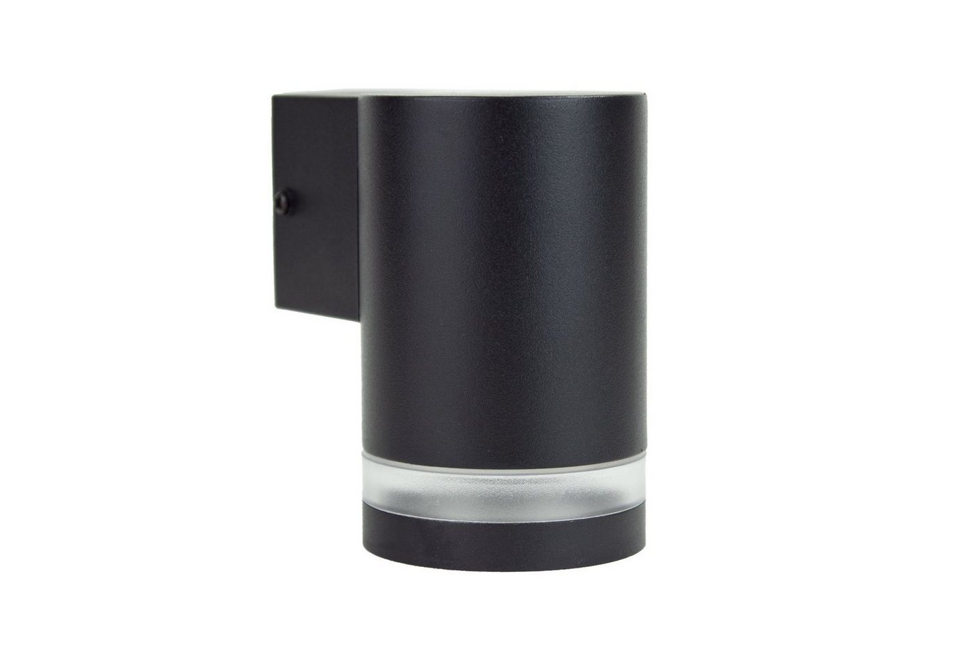 Grafner Außen-Wandleuchte Grafner® Aluminium-Wandlampe Down Außenlampe schwarz WL10748, ohne Leuchtmittel von Grafner