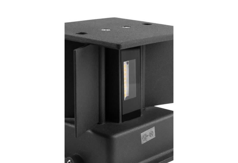 Grafner Außen-Wandleuchte Wandlampe LED Aluminium anthrazit Wandleuchte für Innen und Außen, LED fest integriert, Wandleuchte Grafner Außen-Wandleuchte Wandlampe LED Aluminium anthrazit Wandleuchte für Innen und Außen, LED fest integriert, Wandleuchte von Grafner