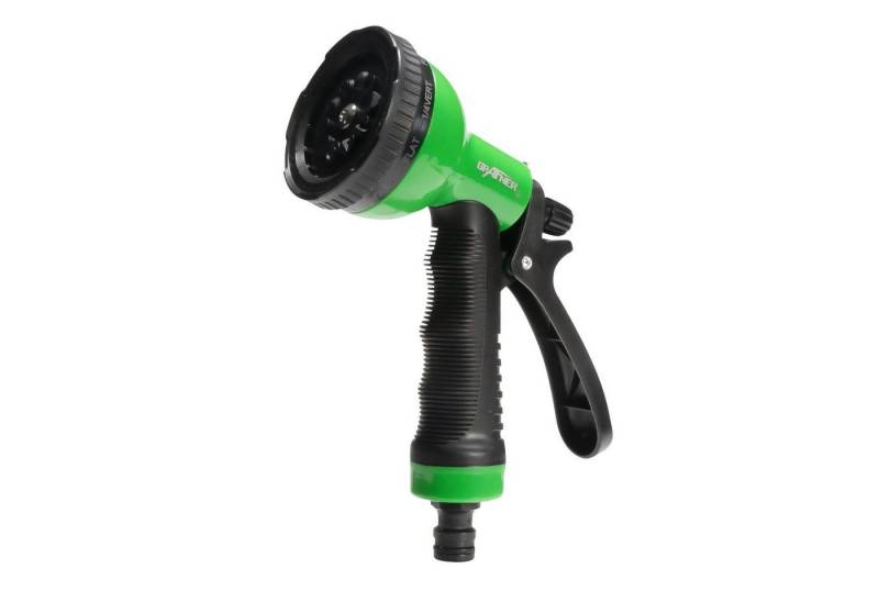 Grafner Multifunktionsbrause Gartenbrause mit 10 Sprühmuster Handbrause Gartenschlauch, (Stk, 1), 1/ Zoll, 10 Sprühmustern, Dauerarretierung von Grafner