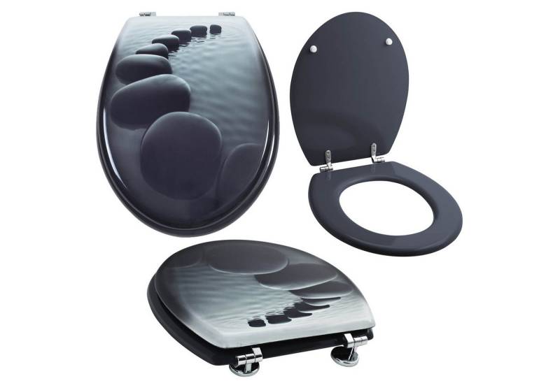 Grafner WC-Sitz Grafner WC Sitz aus MDF Toilettensitz verschiedene Motive von Grafner