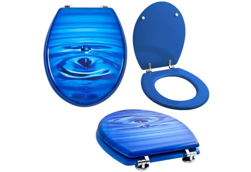 Grafner WC-Sitz Grafner WC Sitz aus MDF Toilettensitz verschiedene Motive von Grafner