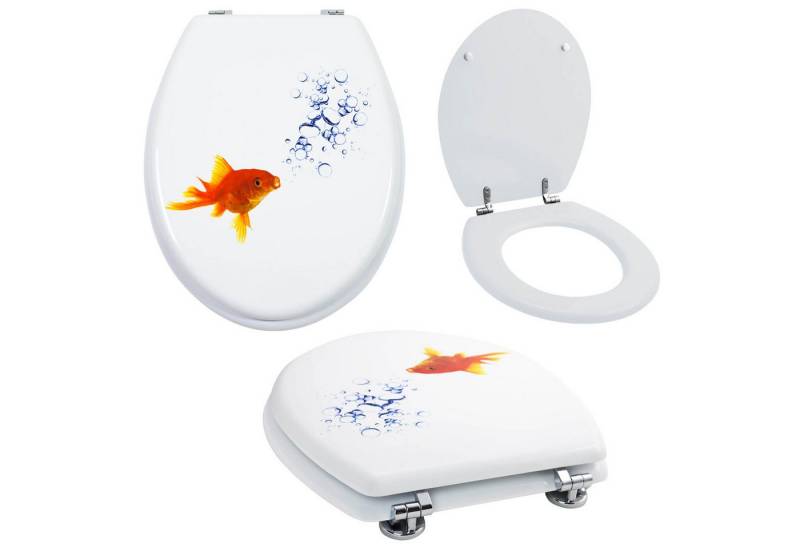 Grafner WC-Sitz Grafner WC Sitz aus MDF Toilettensitz verschiedene Motive von Grafner