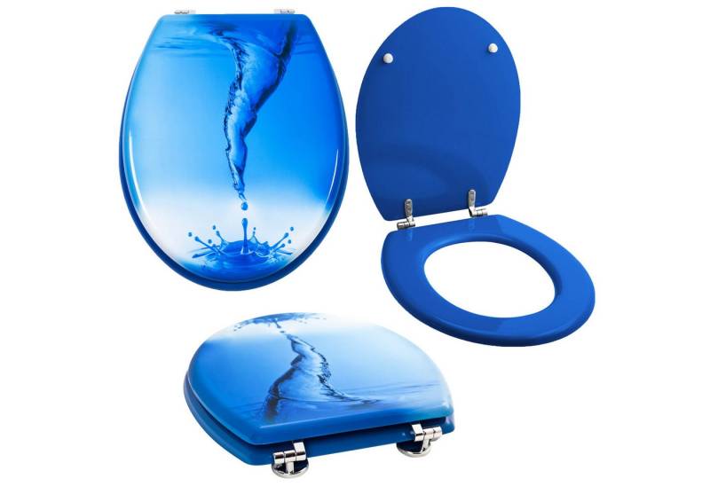 Grafner WC-Sitz Grafner WC Sitz aus MDF Toilettensitz verschiedene Motive von Grafner