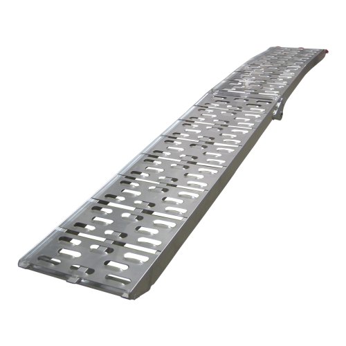 Grafner klappbare Aluminium Auffahrrampe 340 kg, 226cm x 29,5cm, Auffahrschiene Motorradrampe Anhängerrampe Rampe Verladerampe faltbar Grafner klappbare Aluminium Auffahrrampe 340 kg, 226cm x 29,5cm, Auffahrschiene Motorradrampe Anhängerrampe Rampe Verladerampe faltbar von Grafner