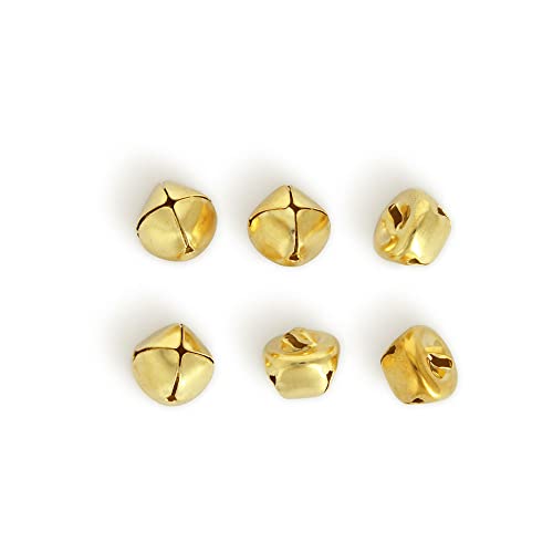 Goldene Glöckchen, 15 mm, Blister, 6 Stück. von Grafoplás