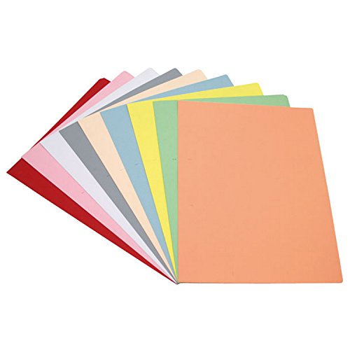 Grafoplas – Pack 50 Aktendeckel Folio Karton 180 g Hellrosa - von Grafoplas