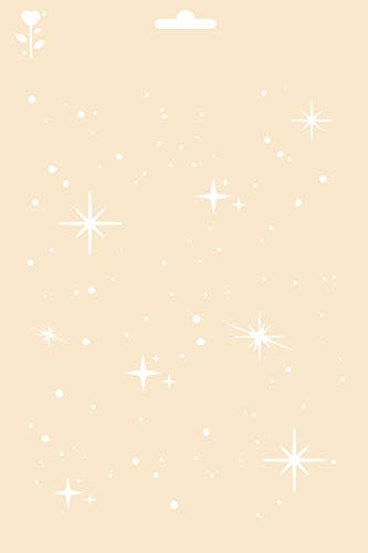 Graine Créative Sternenhimmel Muster Schablone - A4 von Graine Créative