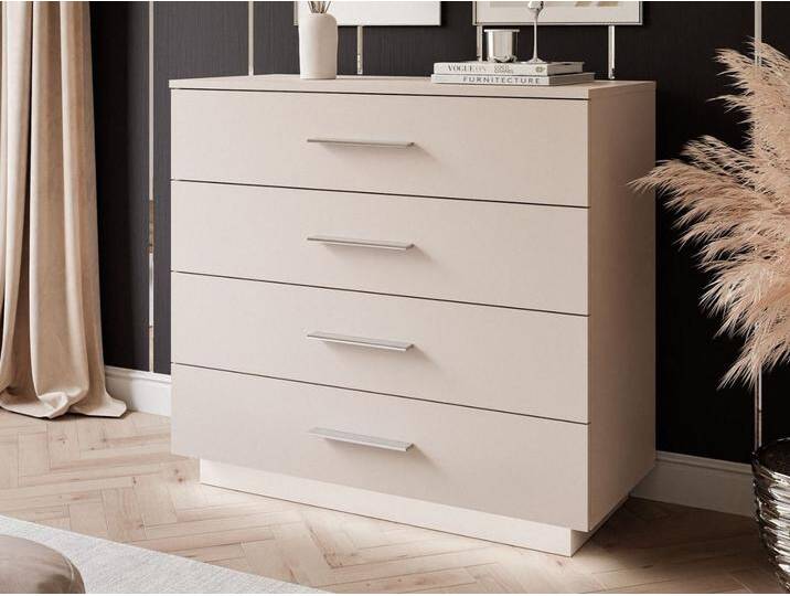 Kommode mit Schubladen und LED-Beleuchtung 95 cm Nuveo Kaschmir Kommode mit Schubladen und LED-Beleuchtung 95 cm Nuveo Kaschmir von Graingold