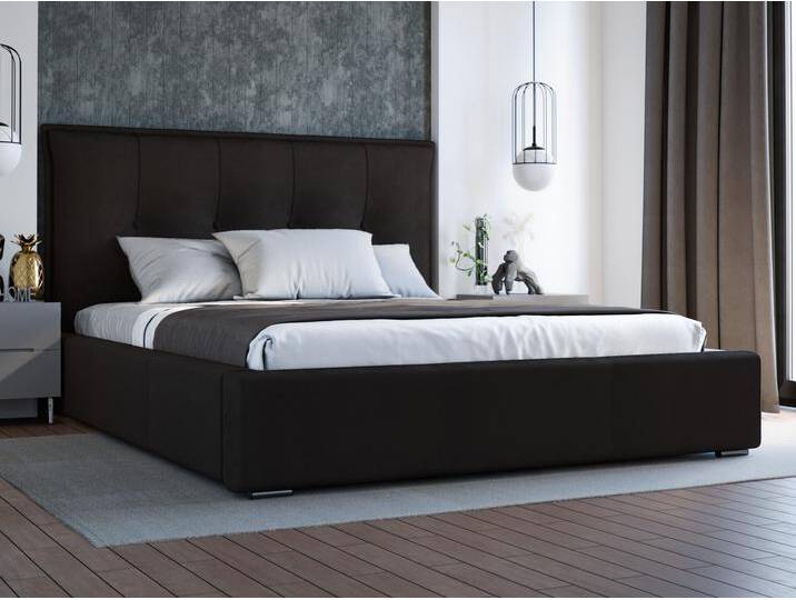 Polsterbett mit Bettkasten und Lattenrost 140x200 Valencia Schwarz Polsterbett mit Bettkasten und Lattenrost 140x200 Valencia Schwarz von Graingold