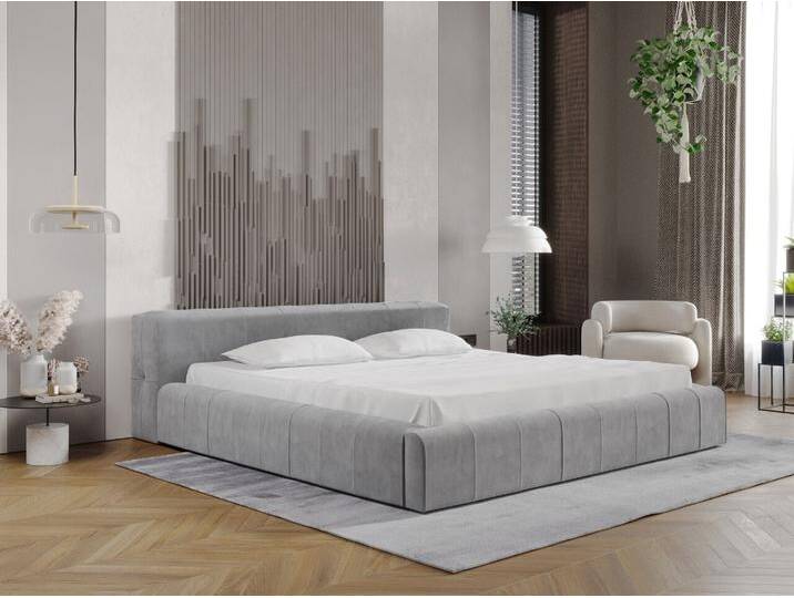 Polsterbett mit Bettkasten und Lattenrost 160x200 Lipari Grau Polsterbett mit Bettkasten und Lattenrost 160x200 Lipari Grau von Graingold