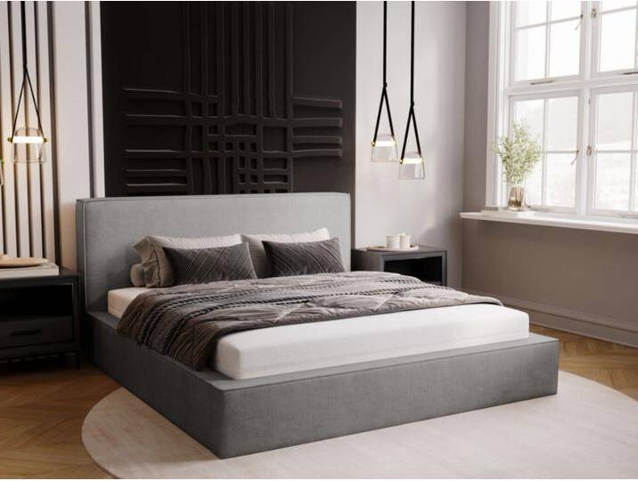 Polsterbett mit Bettkasten und Lattenrost 160x200 Monaco Grau Polsterbett mit Bettkasten und Lattenrost 160x200 Monaco Grau von Graingold