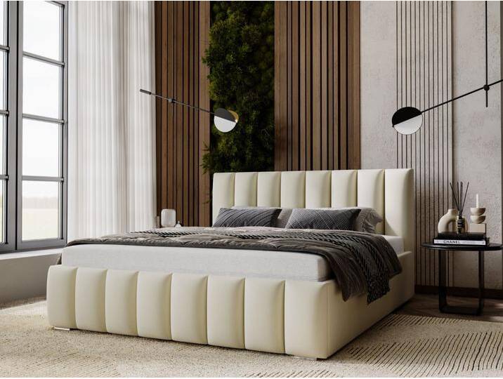 Polsterbett mit Bettkasten und Lattenrost 160x200 Neos Beige Polsterbett mit Bettkasten und Lattenrost 160x200 Neos Beige von Graingold