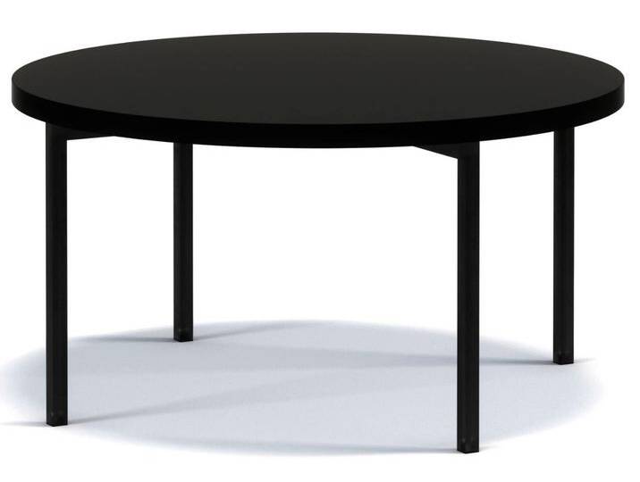 Runder Couchtisch Sevilla Schwarz Matt von Graingold