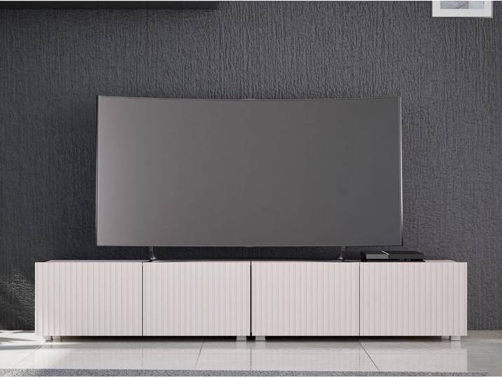 Set mit zwei TV-Lowboard mit Türen 100 cm Kioto Cashmere von Graingold