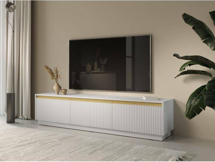 TV-Lowboard mit Türen Roland Weiß von Graingold