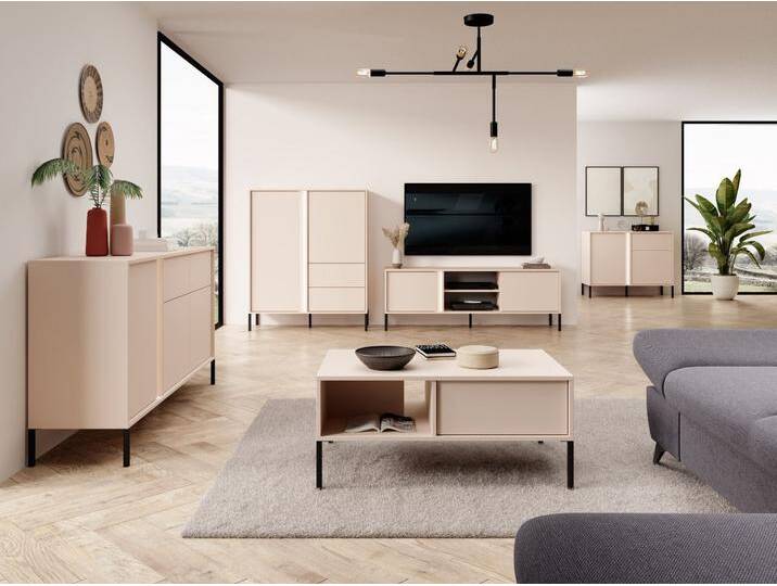 Wohnzimmer-Set Dego Beige von Graingold