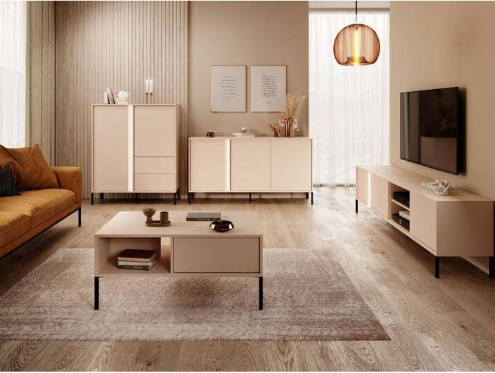 Wohnzimmer-Set Dego Beige von Graingold