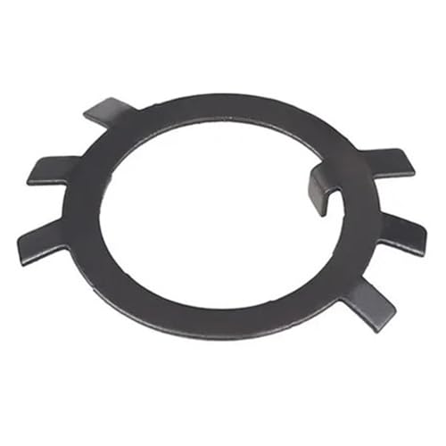 1-10 stücke Schloss Dichtung Spacer M10-M60 Schwarz Carbon Stahl Lock Stop Washer Halte Stop Scheiben(M50-1Pcs) von Graiting