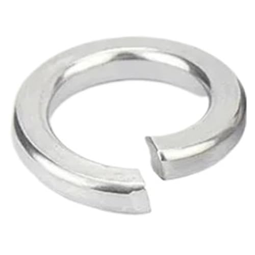 1-200pcs M1.6-M36 304/316 Stainless Steel Spring Washers Split Spring Lock Washers Elastomeric Washers Gaskets(316 Stainless Steel,M30(1pcs)) von Graiting