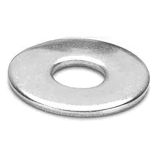 1–50 Stück Metallscheibe 316 Edelstahl Große Größe Übergröße Große Breitere glatte Dichtung Verdickte flache Scheibe(M20x37x3.0mm-2pcs) von Graiting