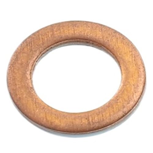 1-50 stücke Kupfer Flache Washer O Ring Dichtung M5-M36 Rot Kupfer Unterlegscheiben(M10x16x1.5 20pcs) von Graiting
