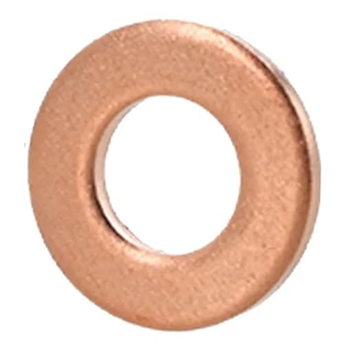1-50 stücke Rot Messing Kupfer Zerquetschen Dichtscheibe Flache Dichtung Ring Dichtung M3-M30(M16x22x1.5 (10PCS)) von Graiting