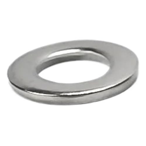 1–500 Stück 304 Edelstahl Groß Übergröße Groß Breiter Große Flache Unterlegscheibe Einfache Dichtung Metall Unterlegscheiben Abstandshalter M1.6-M42(M4x12x1.2 (50pcs)) von Graiting