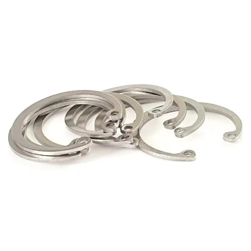 10/20 STÜCKE 304 Edelstahl C-typ Elastischer Ring Sicherungsring Snap Haltescheibe(M14 (20Pcs)) von Graiting