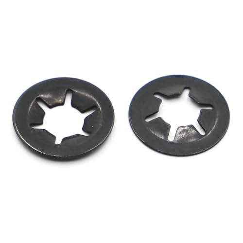 10/50 stücke M2-M12 Schwarz Pflaume Lager Beibehaltung Ringe Blume Washer Clip(M2 50pcs) von Graiting
