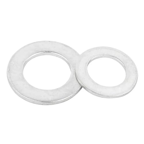 10-100 STÜCKE Aluminiumlegierung M3-M24 Dichtung ultradünne Metallschraube Unterlegscheibe(M3x7x0.5 (100pcs)) von Graiting