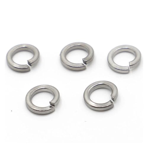 10-100 STÜCKE M1.6 M2 M2.5 M3 M3.5 M4 M5 M6 M8 M10 M12 M14 M16 A2 304 Edelstahl Federscheibe Elastische Dichtung(100pcs M2) von Graiting