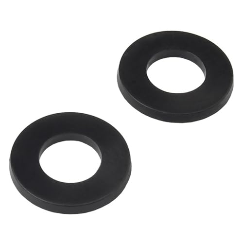 10-200Pcs Nylon Unterlegscheibe M2-M20 Schwarz Kunststoff Isolierung Flache Dichtung(M12x30x1.5 20pcs) von Graiting