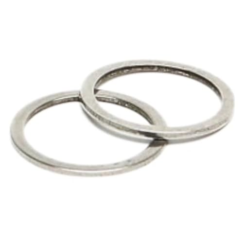 10 Stück 304 Edelstahl Ultradünne Flachscheibe 0,1/0,2 mm Ultradünne Einstelldichtung M2.2-M40(Thick 0.2mm,M25x35) von Graiting