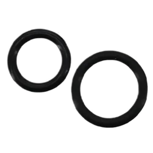 10 stücke Gummi Schwarz Wasserdicht O Ring Dicht Scheibe Öl Beständig Oring M5-M60(M10X2.5) von Graiting