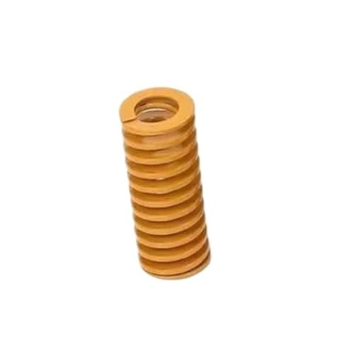 1PC Die Formfeder Spirale Stanzen Kompressionsfeder Außendurchmesser 18mm Innendurchmesser 9mm Länge 20-55mm(30mm,OD18mm-(ID9mm)-Yellow) von Graiting