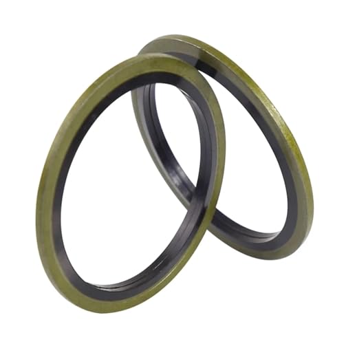 2-10 stücke Verbundene Unterlegscheibe Metall Gummi Ölablassschraube Dichtung Fit M6-M60 Kombinierte Unterlegscheibe Dichtring(M8 (10pcs)) von Graiting