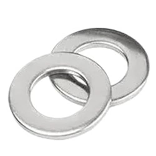 2-100 STÜCKE M1.6-M22 304 Edelstahl Abdichtung Flachscheibe Metall Plain Dichtungen Meson Shim(M8x22x1.2 x10pcs) von Graiting