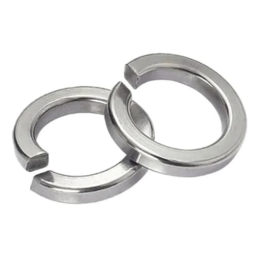 2–200 Stück Federscheibe 304 Edelstahl Split Lock elastische Dichtung M1.6-M36(10pcs M20) von Graiting