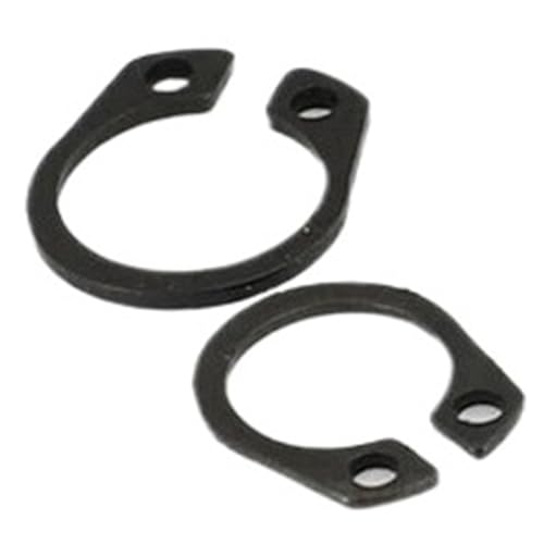 3-50 Stück M3-M42 schwarzer 65mn Manganstahl C Typ Sicherungsring Halteclip Ringscheibe(M37-3pcs) von Graiting