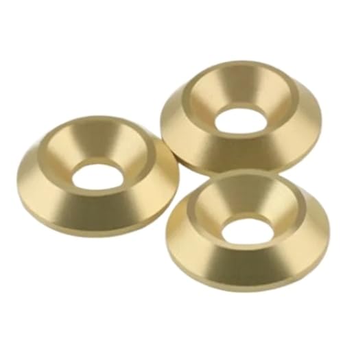 5/10 STÜCKE M3 M4 M5 M6 M8 Messing Regenschirm Senkkopf Dichtung Unterlegscheibe Gelenkring Sicherungsring(M3 10pcs) von Graiting