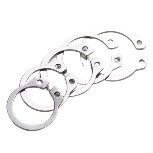 50 stücke M3-M36 304 Edelstahl Halte Clip Snap Ring C Typ Externe Sicherungsring(M8) von Graiting
