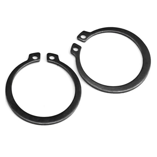 50 stücke M3-M42 C Typ Externe Sicherungsringe Sicherungsringe for Welle Kohlenstoffstahl Sicherungsringe Sprengringe(M5) von Graiting