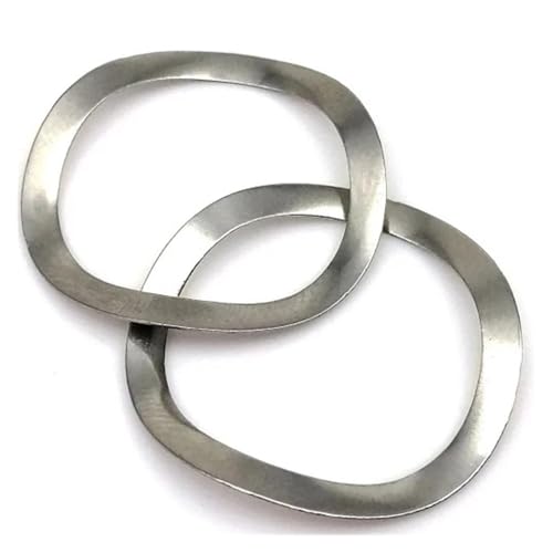 M5-50 Stück M3-M51 304 Edelstahl-Lagerwellen Dreiwellige Federscheibendichtung(M31x39x0.4(5pcs)) von Graiting