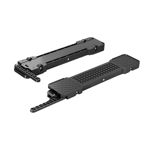 Gralara 2 stück Appliance Roller Appliance Slider Moving Matte Waschmaschine Basis Stehen, Schwarz von Gralara