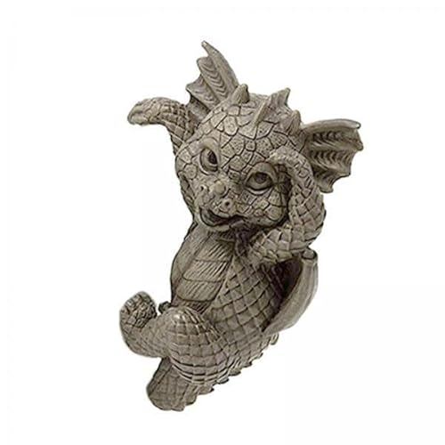 Gralara 2X Kreative Blumentopf Hugger Pflanzer Topf Aufhänger für Terrasse Hinterhof Ornamente von Gralara