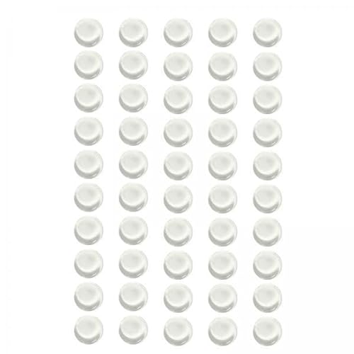 Gralara 2x 50x Schranktürpuffer Gummidämpfer Puffer Türstopper Transparent für Schubladen von Gralara