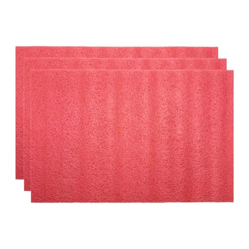 Gralara 3Pcs Schaum Einsätze Pads Lagerung Blätter Matte Kissen für Schrank Crafting Bord, 50 Cm X 33 Cm X 2.5 von Gralara