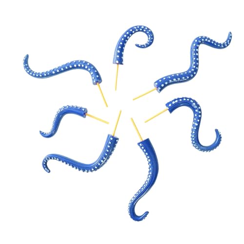 Gralara 7X Sea Monster n n Stakes Einsätze für Gehweg Blumentopf Hof, Blau von Gralara
