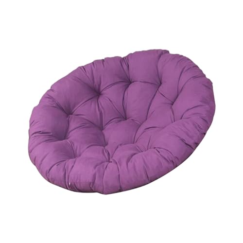 Gralara Bequemes Sitzkissen, Ovale Stuhleinlage, für Gartenmöbel, lila Gralara Bequemes Sitzkissen, Ovale Stuhleinlage, für Gartenmöbel, lila von Gralara